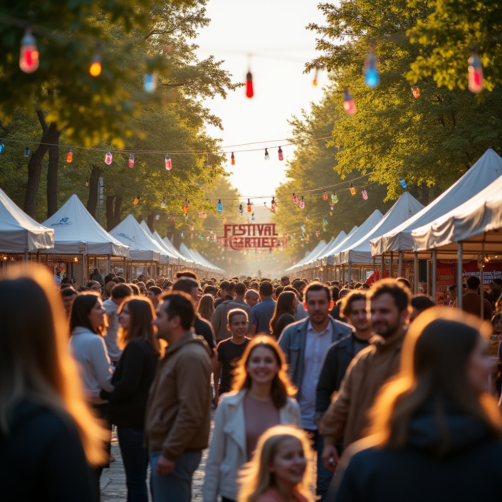 Festival de cartier cu participanți entuziaști